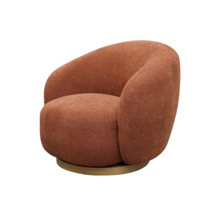 ARAN SWIVEL CHAIR RUST