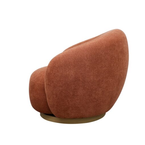 ARAN SWIVEL CHAIR- RUST - Image 5