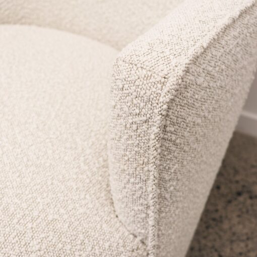 FERGUSON SWIVEL CHAIR- CREAM - Image 4