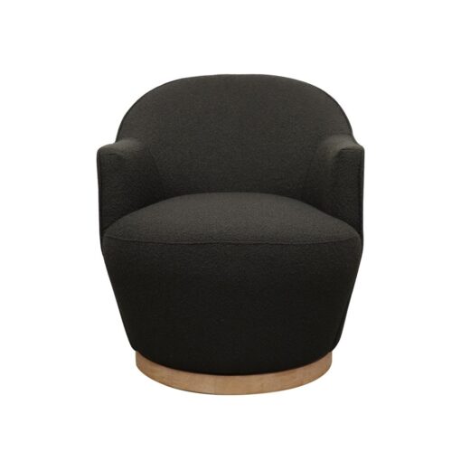 FERGUSON SWIVEL CHAIR - BLACK - Image 5