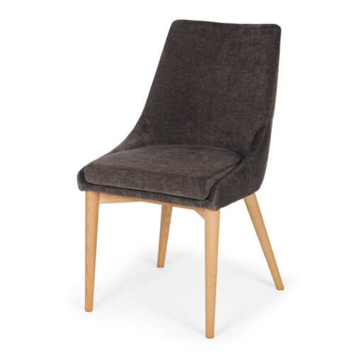 EVA DARK GREY DINING CHAIR