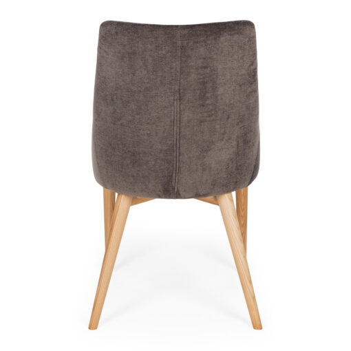 EVA DARK GREY DANNY DINING CHAIR - Image 3