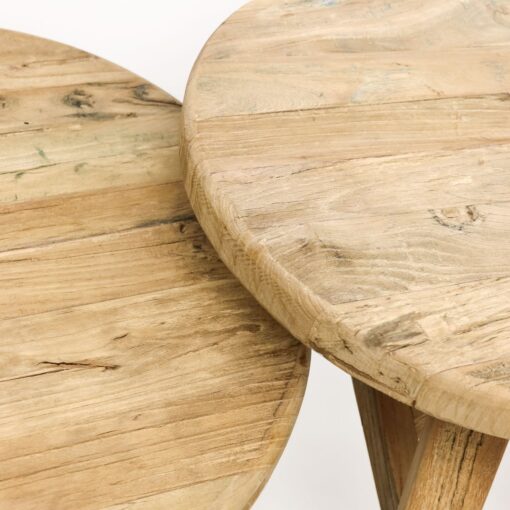 PARQ TALL NESTING COFFEE TABLE - NATURAL - Image 3