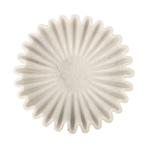 PLEAT MARBLE DISH - SMALL - Image 3