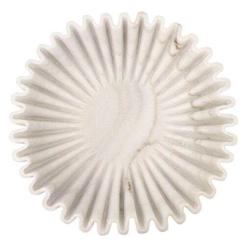 PLEAT MARBLE DISH - LARGE - Image 3