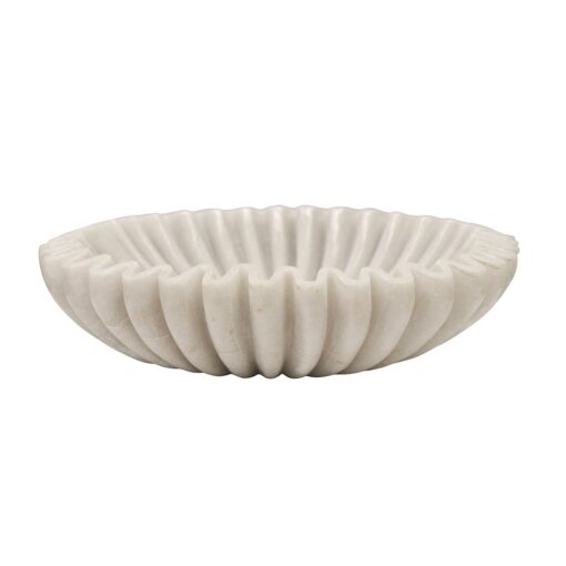 PLEAT MARBLE BOWL - MEDIUM - Image 3