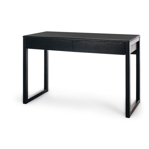 AVALON BLACK OAK DESK (OAK TOP) - Image 3