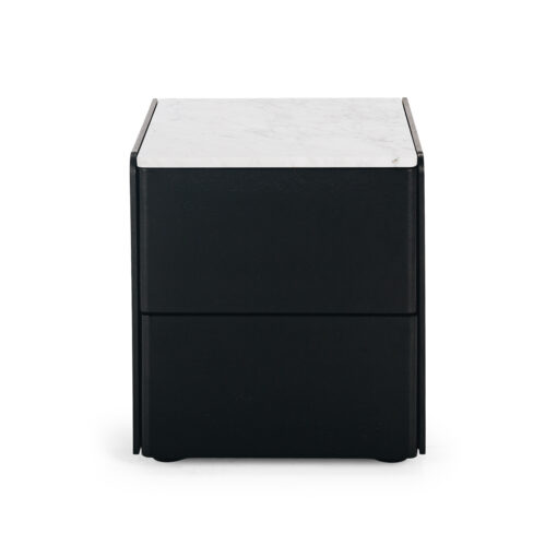 CUBE BLACK OAK BEDSIDE