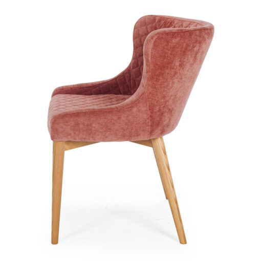 PARIS DINING CHAIR AMBER ROSE - Image 2