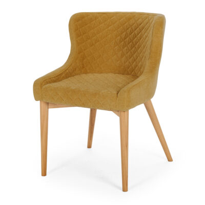 Paris honey gold dining chair