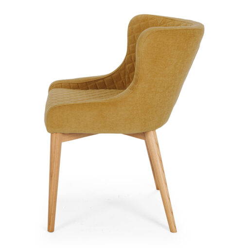 PARIS DINING CHAIR HONEY GOLD - Image 2