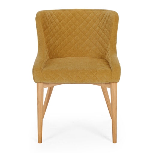 PARIS DINING CHAIR HONEY GOLD - Image 4