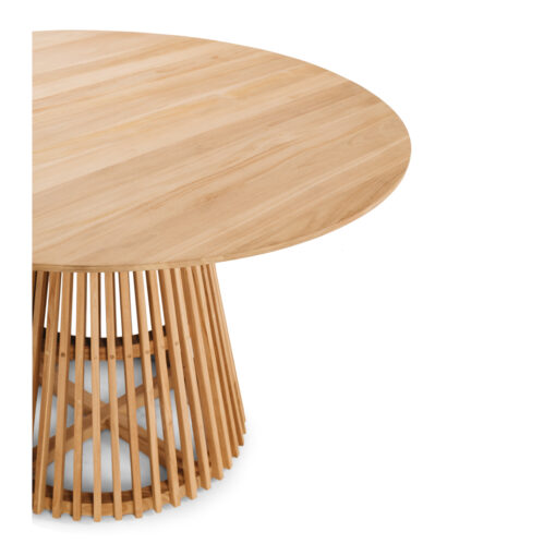 BUR DINING TABLE ROUND - Image 2