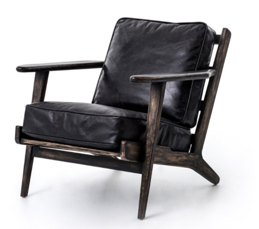 LODGE ARMCHAIR BLACK