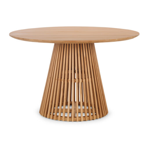 BUR DINING TABLE ROUND