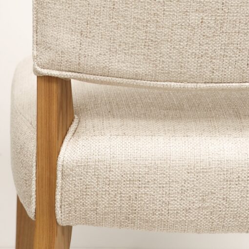 CHELSEA DINING CHAIR CREAM - Image 2