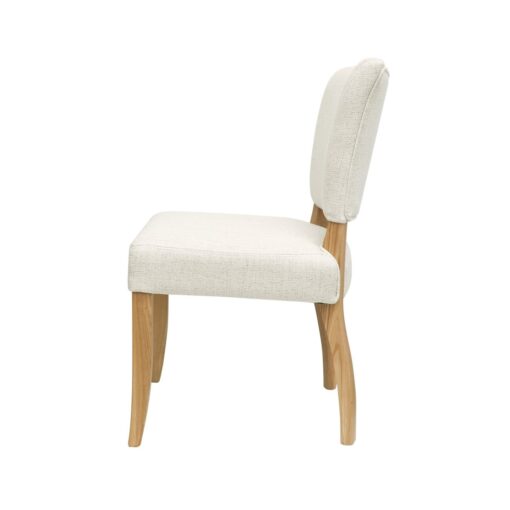 CHELSEA DINING CHAIR CREAM - Image 5