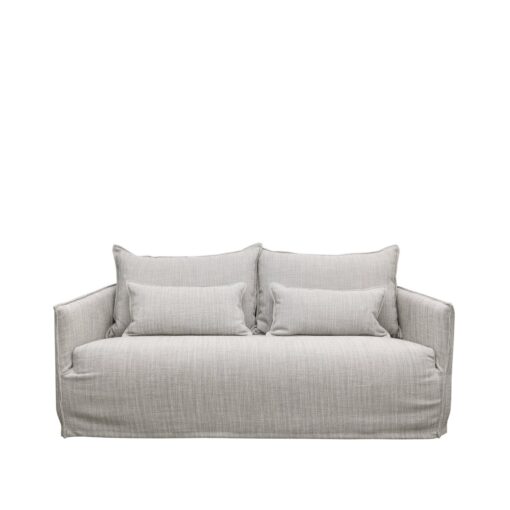 HAVEN SLIPCOVER SOFA 2 SEATER - LIGHT GREY