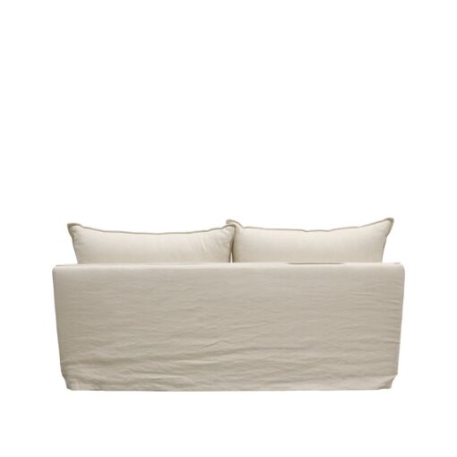 HAVEN SLIPCOVER SOFA 2 SEATER - OATMEAL - Image 6