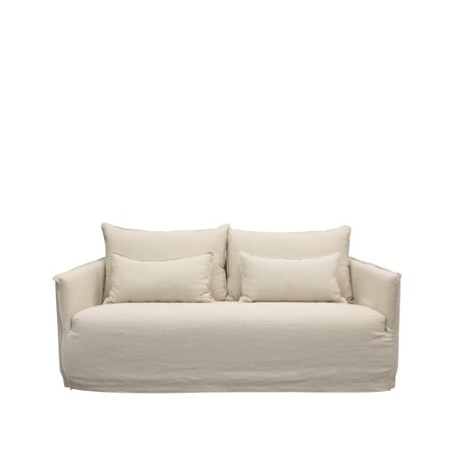 HAVEN SLIPCOVER SOFA 2 SEATER - OATMEAL