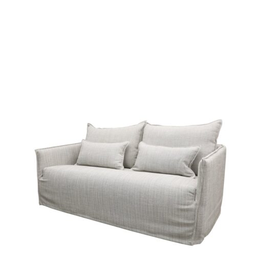 HAVEN SLIPCOVER SOFA 2 SEATER - LIGHT GREY - Image 2