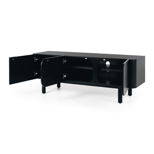 SIROCCO TV UNIT - BLACK OAK - Image 3