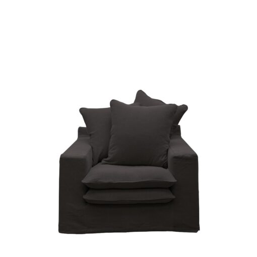 KEELY SLIPCOVER ARMCHAIR - 5 COLOURS AVAILABLE - Image 10