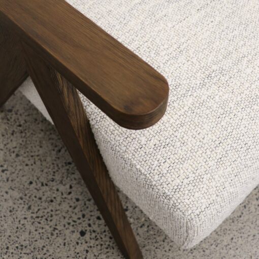 DRAPER ARMCHAIR - CREAM - Image 7