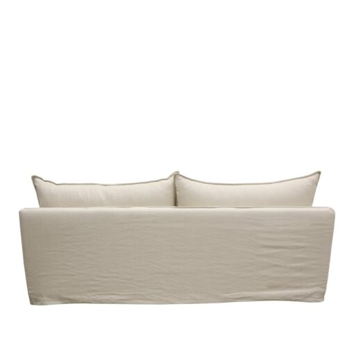 HAVEN SLIPCOVER SOFA 3 SEATER - OATMEAL - Image 6