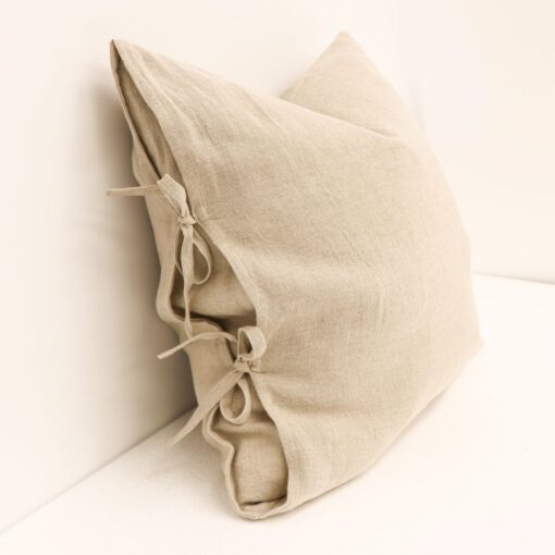 TULLY TIE CUSHION - NATURAL - Image 3