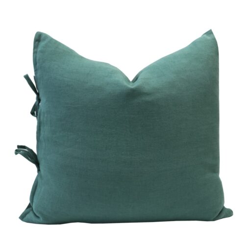 TULLY TIE CUSHION - SEA MIST