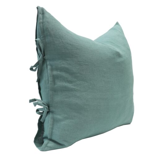 TULLY TIE CUSHION - SEA MIST - Image 2