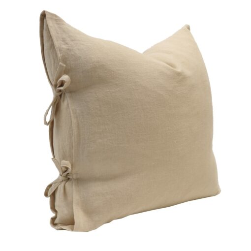 TULLY TIE CUSHION - HAZELNUT - Image 2