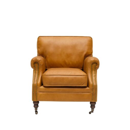 BRUNSWICK ARMCHAIR - CHESTNUT