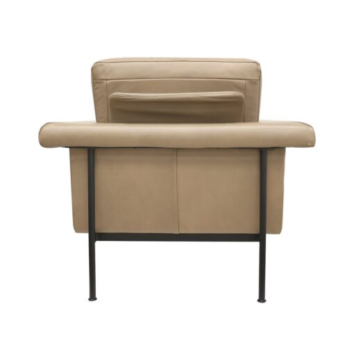 LORENZO ARMCHAIR - BEIGE LEATHER - Image 7