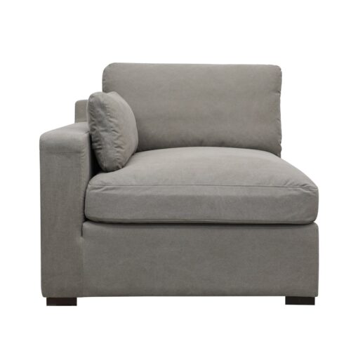 LISBON 5 PIECE MODULAR SOFA SETTING - GREY - Image 6