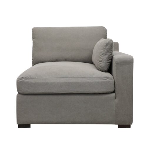 LISBON 5 PIECE MODULAR SOFA SETTING - GREY - Image 4