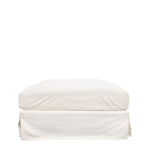 LUXE OTTOMAN CREAM