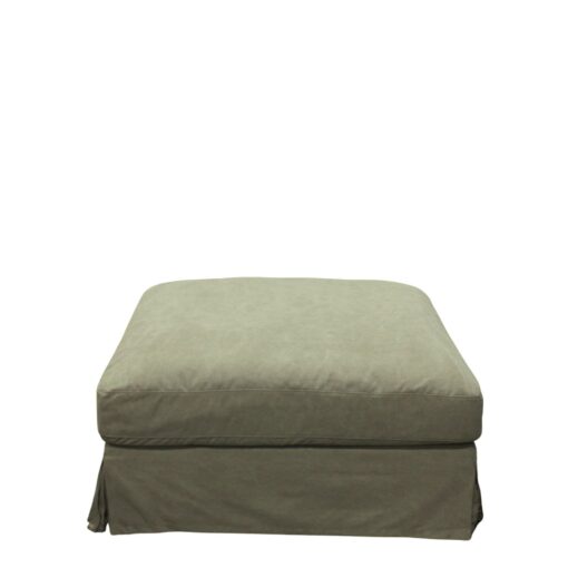 LUXE OTTOMAN GREEEN