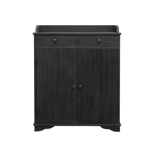 ANTONIO SMALL CABINET - MATT BLACK