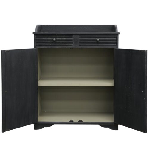 ANTONIO SMALL CABINET - MATT BLACK - Image 6