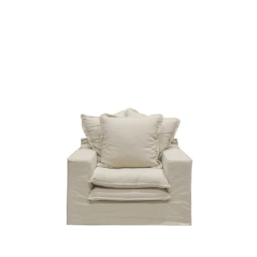 KEELY ARMCHAIR - OATMEAL COVER SET ONLY - Image 2