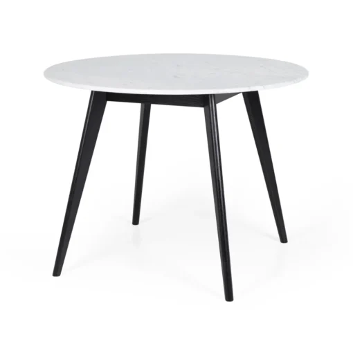 RADIUS ROUND DINING TABLE 1M BLACK