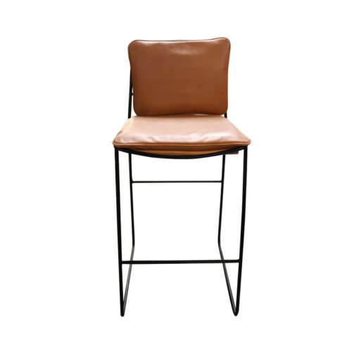 JORDI BARSTOOL - TAN LEATHER