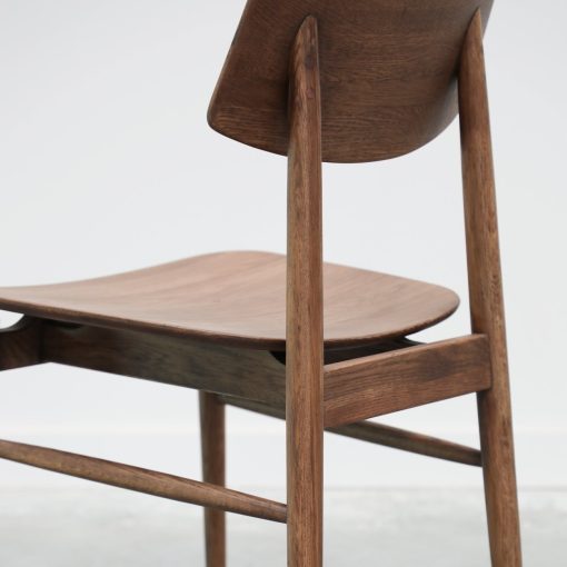 OSLO DINING CHAIR - BROWN - Image 4