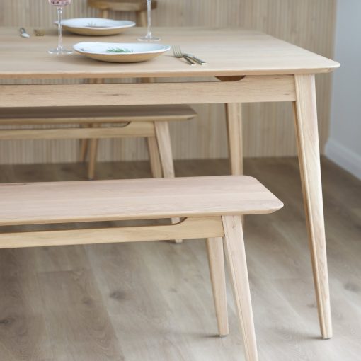 ROKKE BENCH 150CM-OAK - Image 3