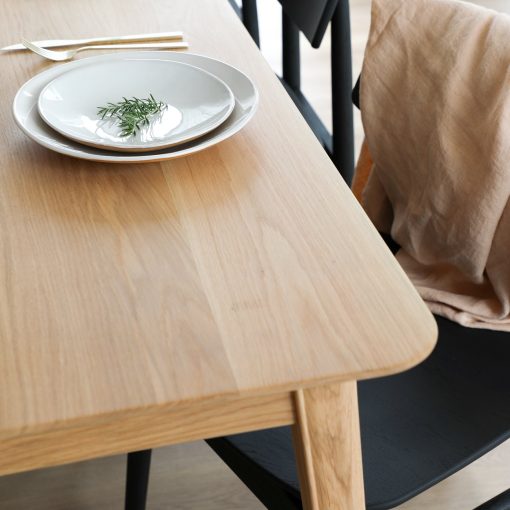 ROKKE DINING TABLE 220CM- OAK - Image 7