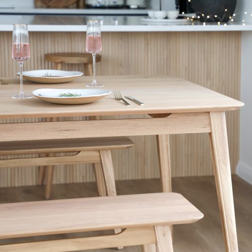 ROKKE DINING TABLE 220CM- OAK - Image 6