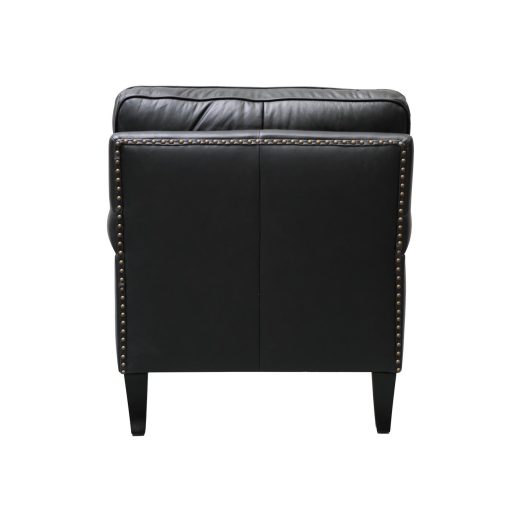 Brunton Armchair - Onyx Leather - Image 5