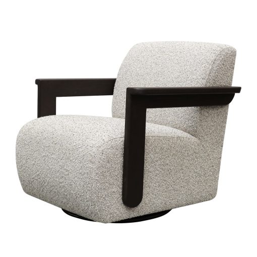 Tara Rocking Swivel Chair - Biscuit - Image 2